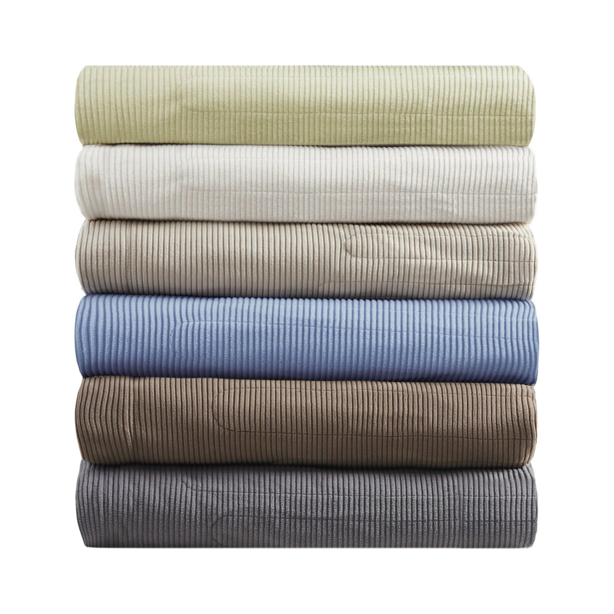 Queen Grey Microfleece Electric Heated Blanket W52789