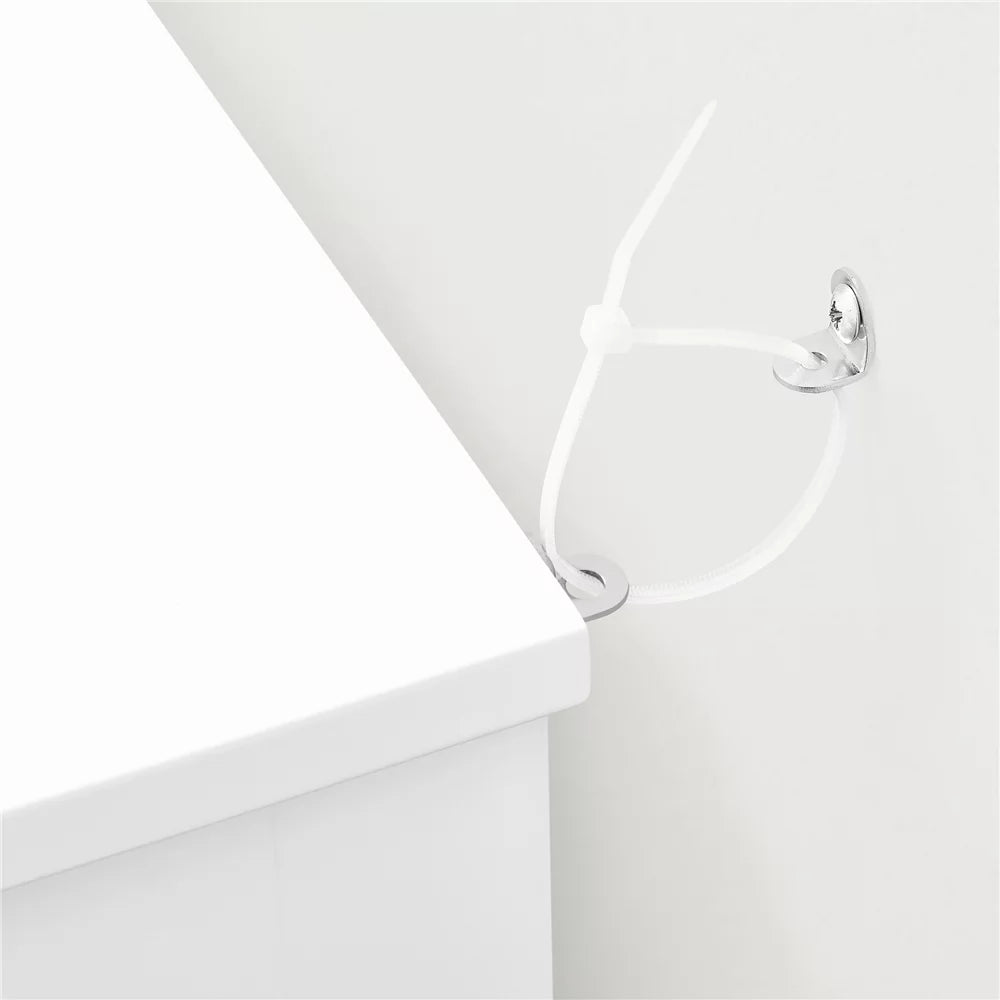 White Large Storage Cabinet with Drawer R9963