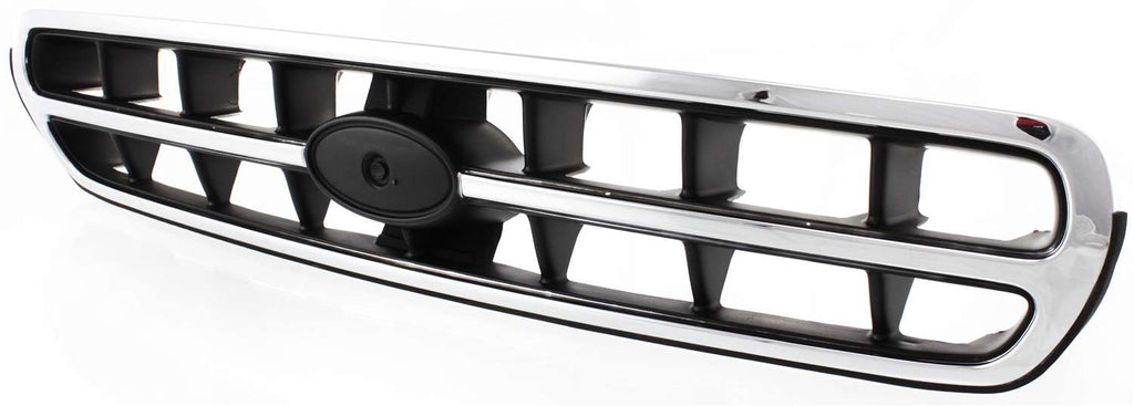 Chrome Shell Grille Assembly with Painted Black Insert N883738