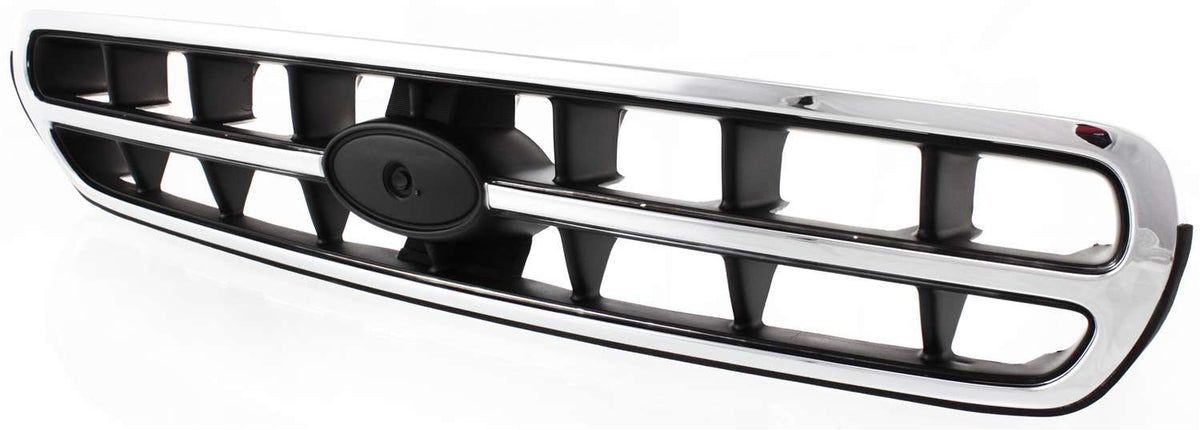 Chrome Shell Grille Assembly with Painted Black Insert N883738