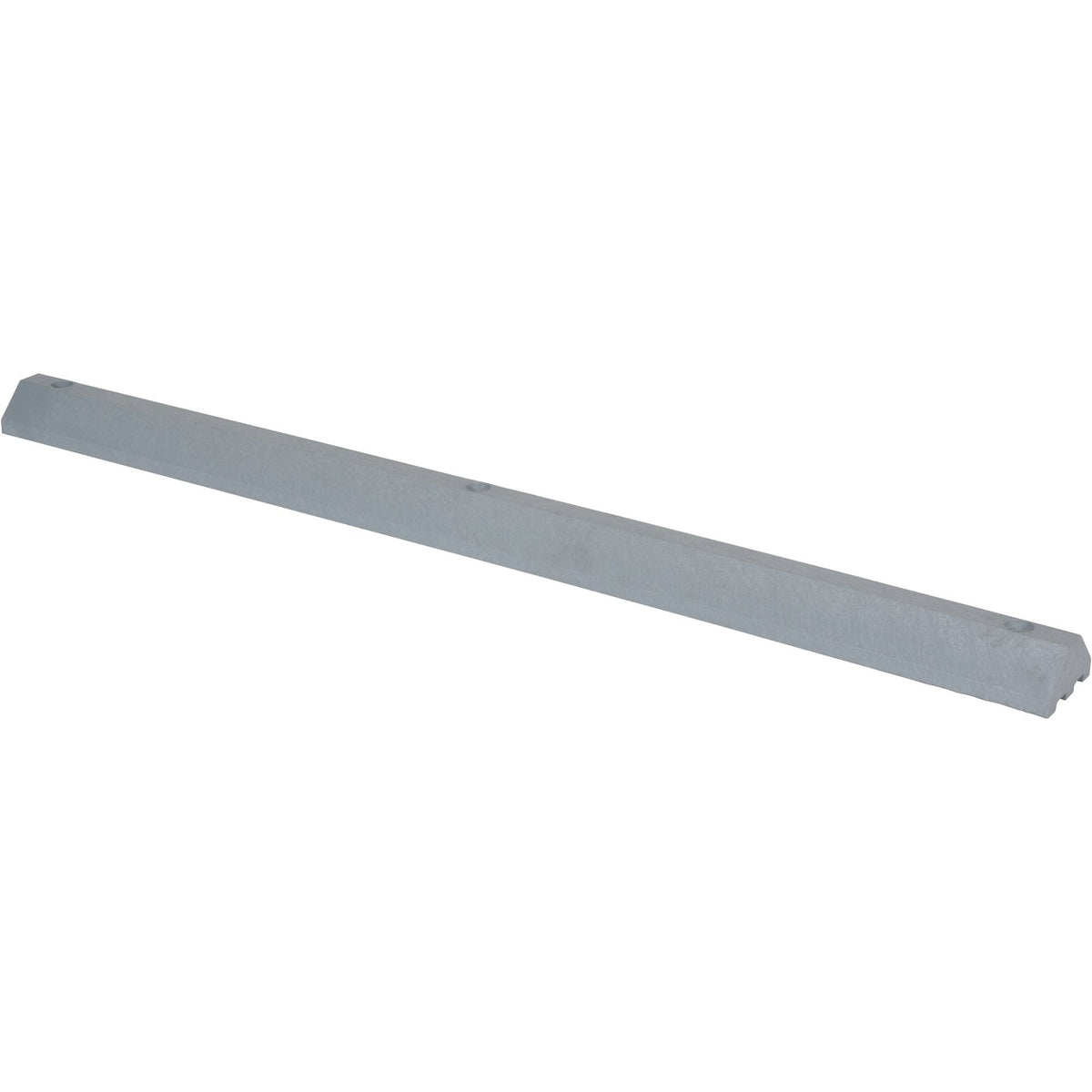 Gray Recycled Plastic Car Stop 72 in M10541