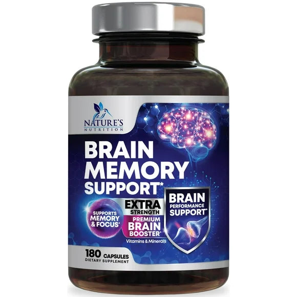 Brain Supplements 180 Capsules T42920