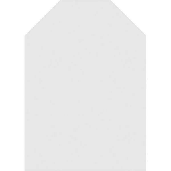 Octagonal Top Surface Mount PVC Gable Vent D49880