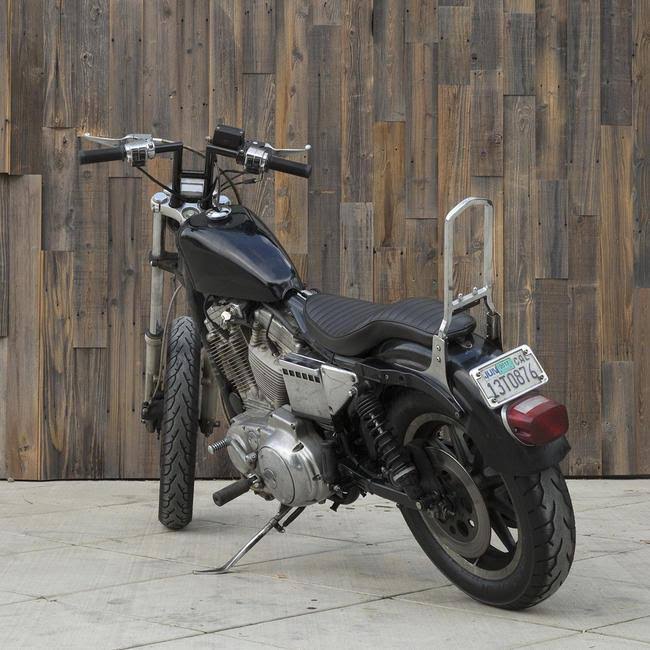Black Electroplated 1 in. Slotted Handlebar A299