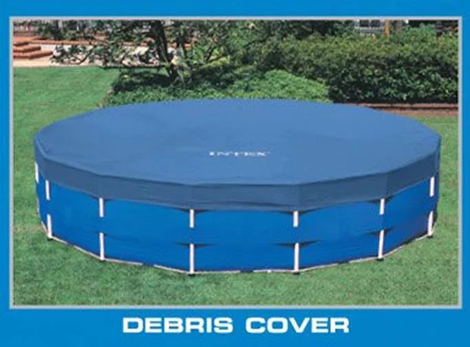 18ft x 48in Round Metal Frame Above Ground Swimming Pool Set H907