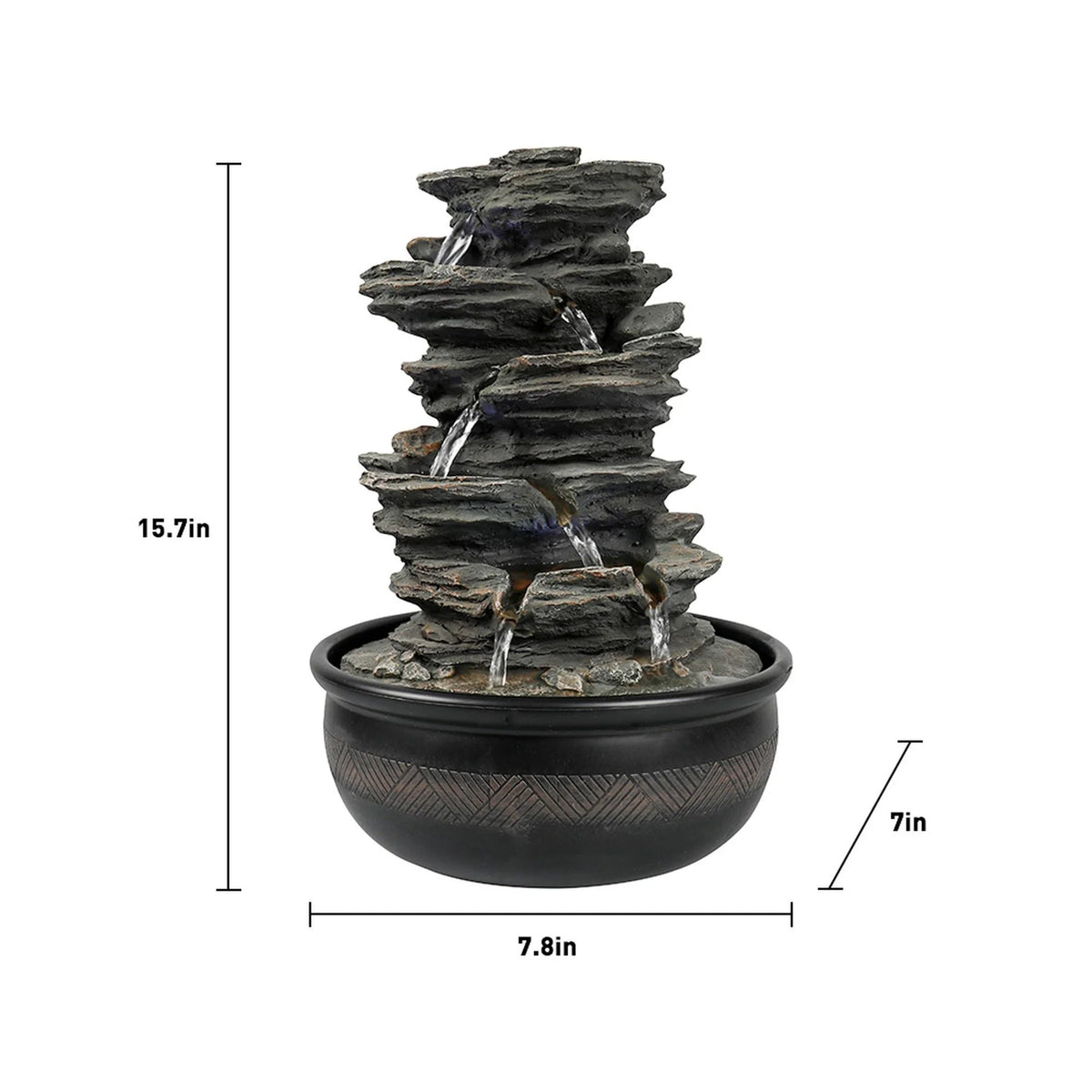 5-Tier Waterfall Fountain K281