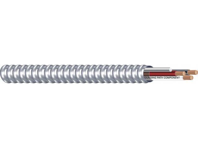 10 AWG 3 Conductor Solid Metal Clad Armored Cable O63691