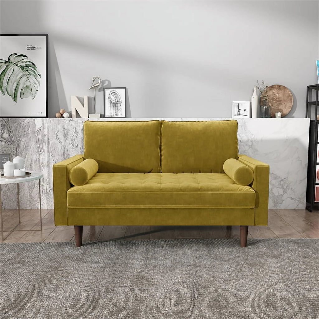 Velvet Living Room Sofa and Loveseat 2 Piece Set U47892