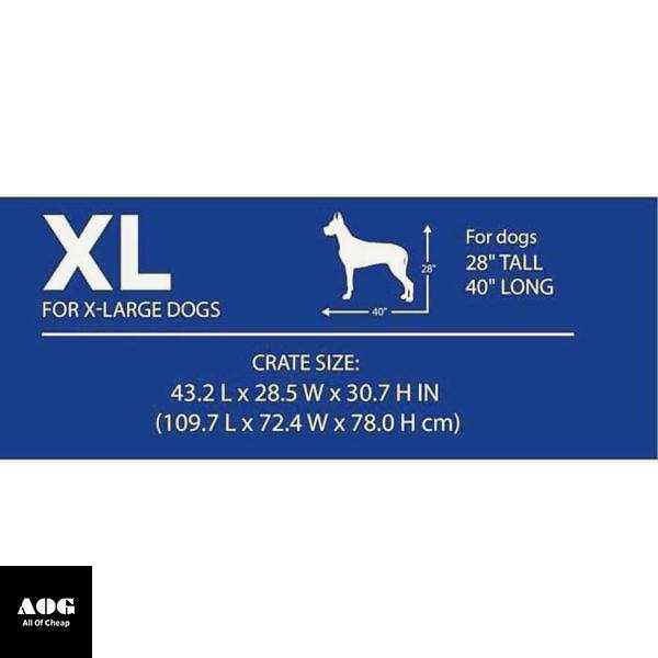 2-Door Folding Dog Crate K570