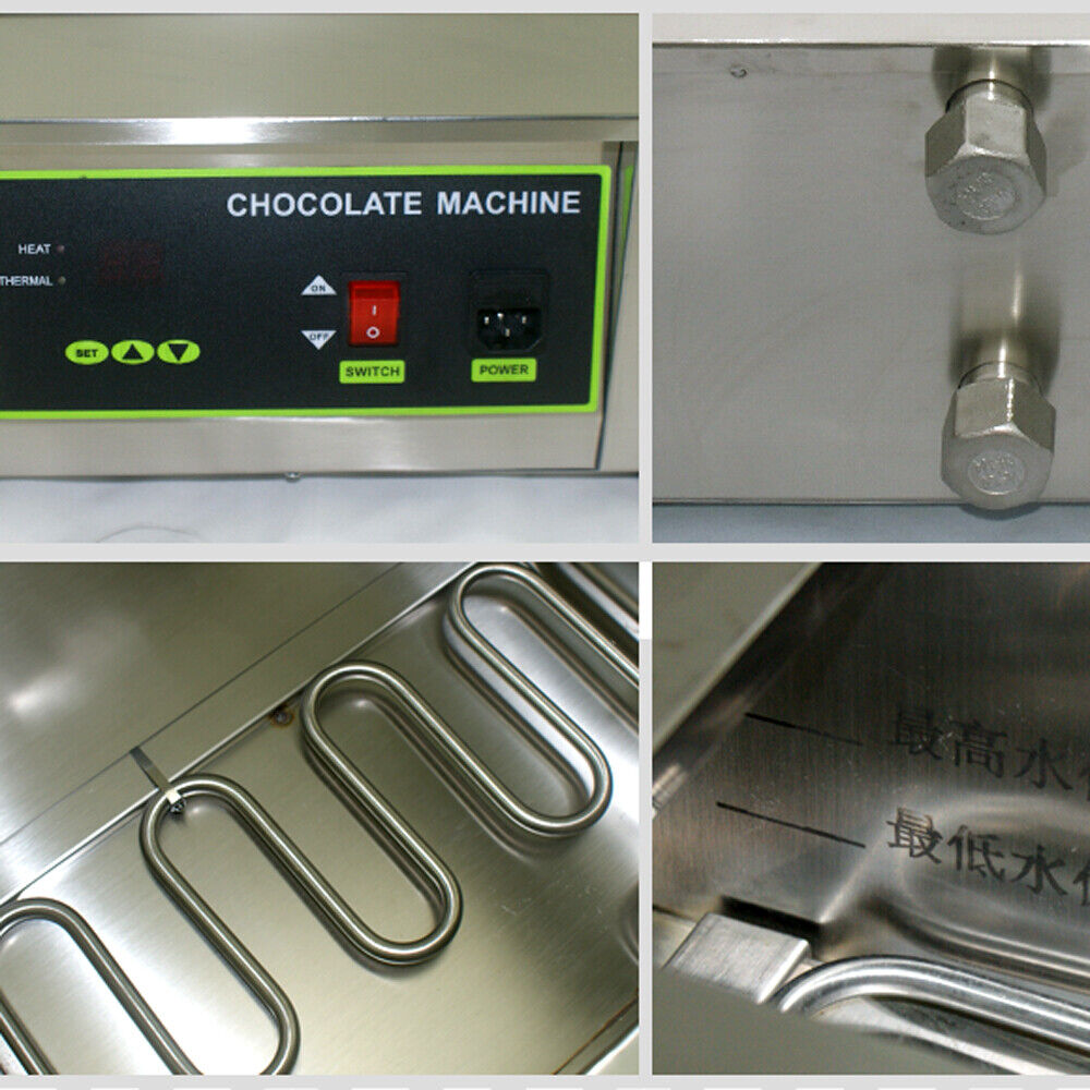 1000W Electric Chocolate Melting Pot Warmer H912
