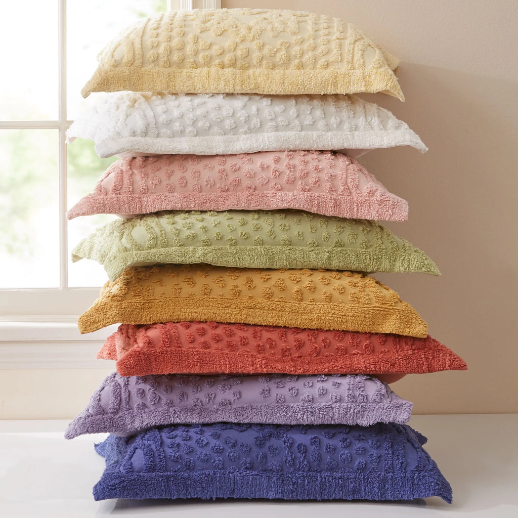 Chenille Sham - Standard, Lavender Gray C663066