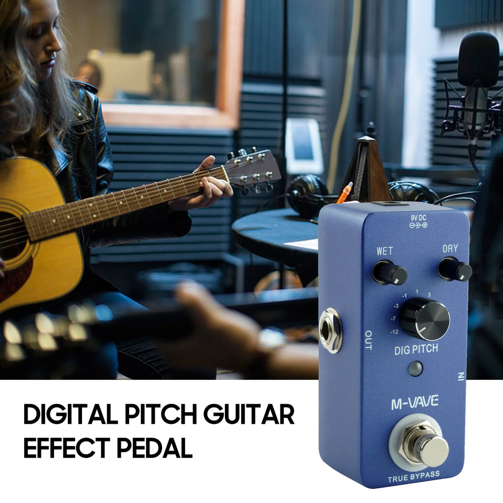 Guitar Effect Pedal Zinc Alloy Shell X7689