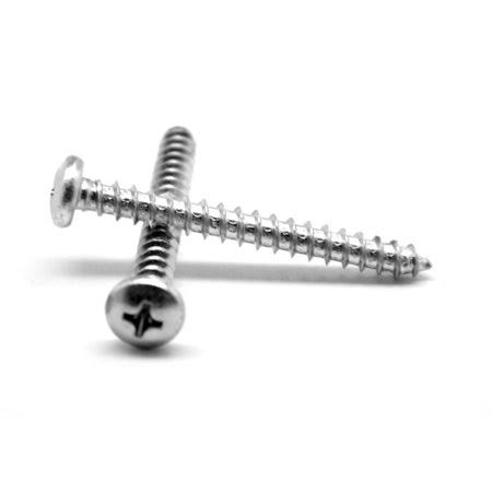 12-11 x 1 inch Phillips Pan Head Sheet Metal Screw, Zinc Plated, Pk 1450 T7895