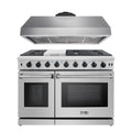 48 Gas Range and Range Hood A455153