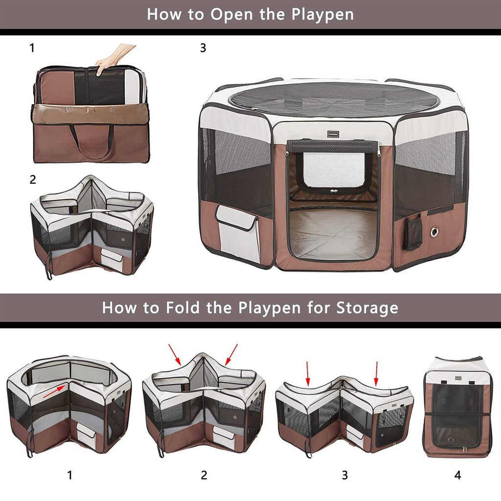 Portable Pet Playpen T624924