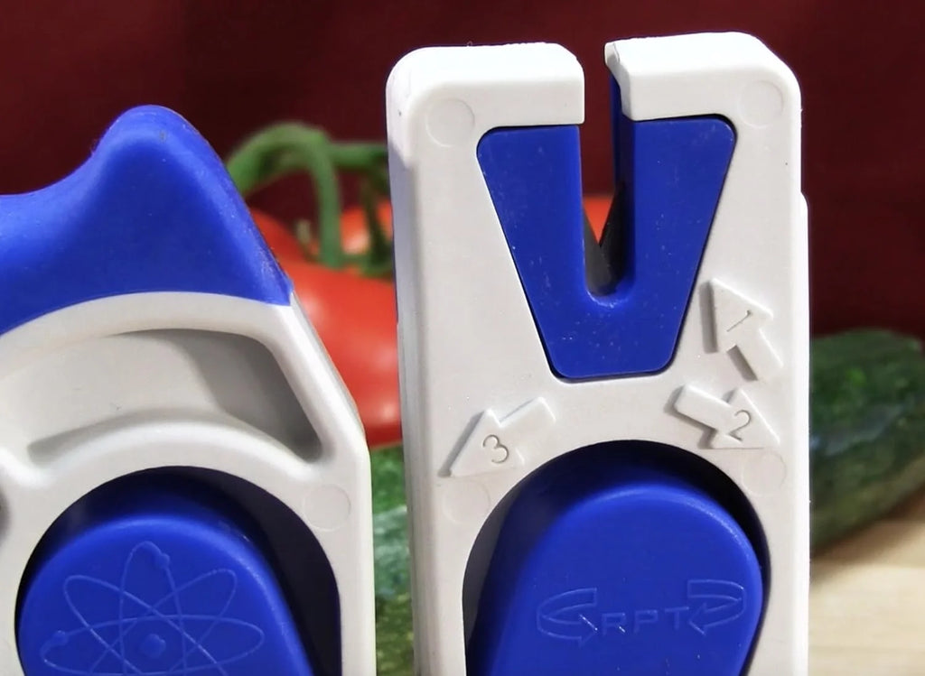 Knife Sharpener for Straight Edge and Serrated Knives C314