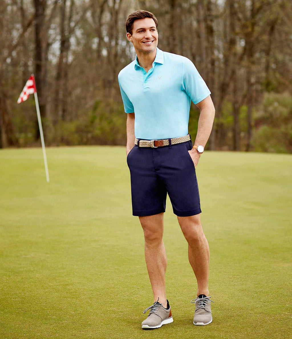 Classic Flat-Front 10 Inseam Golf Shorts Z9482