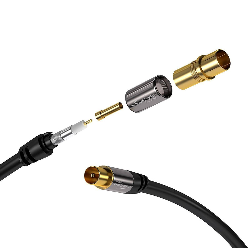 3M Coaxial Antenna Cable Male to Female 75 Ohm D7089