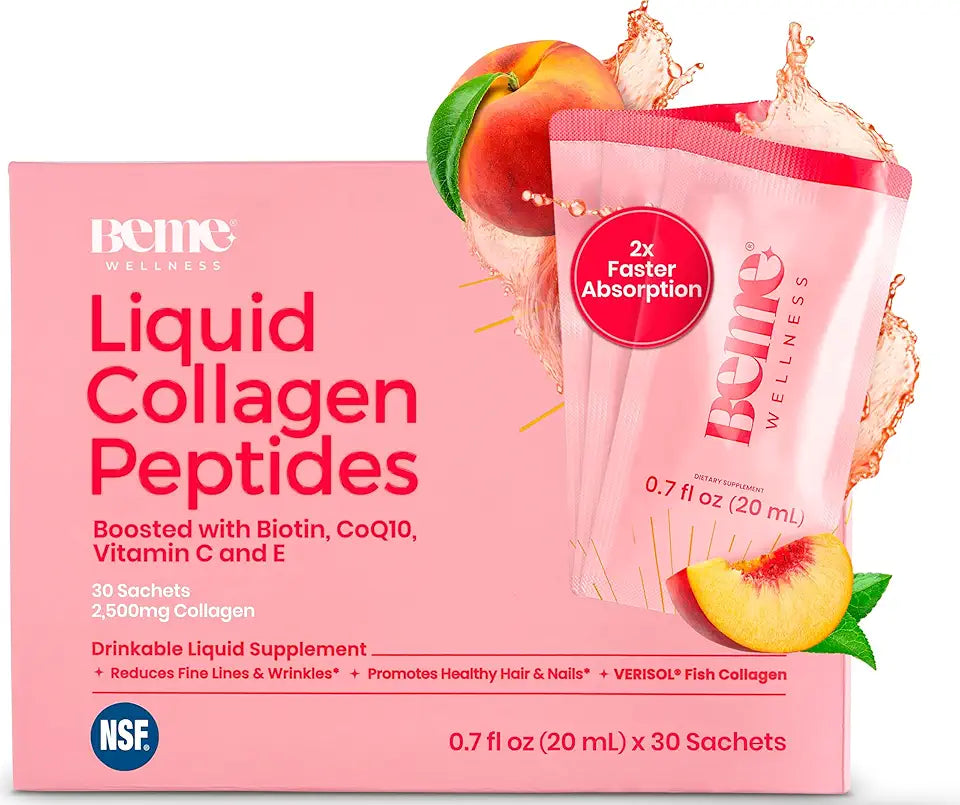 Liquid Collagen Peptide with Biotin, CoQ10, Vitamin C K993874