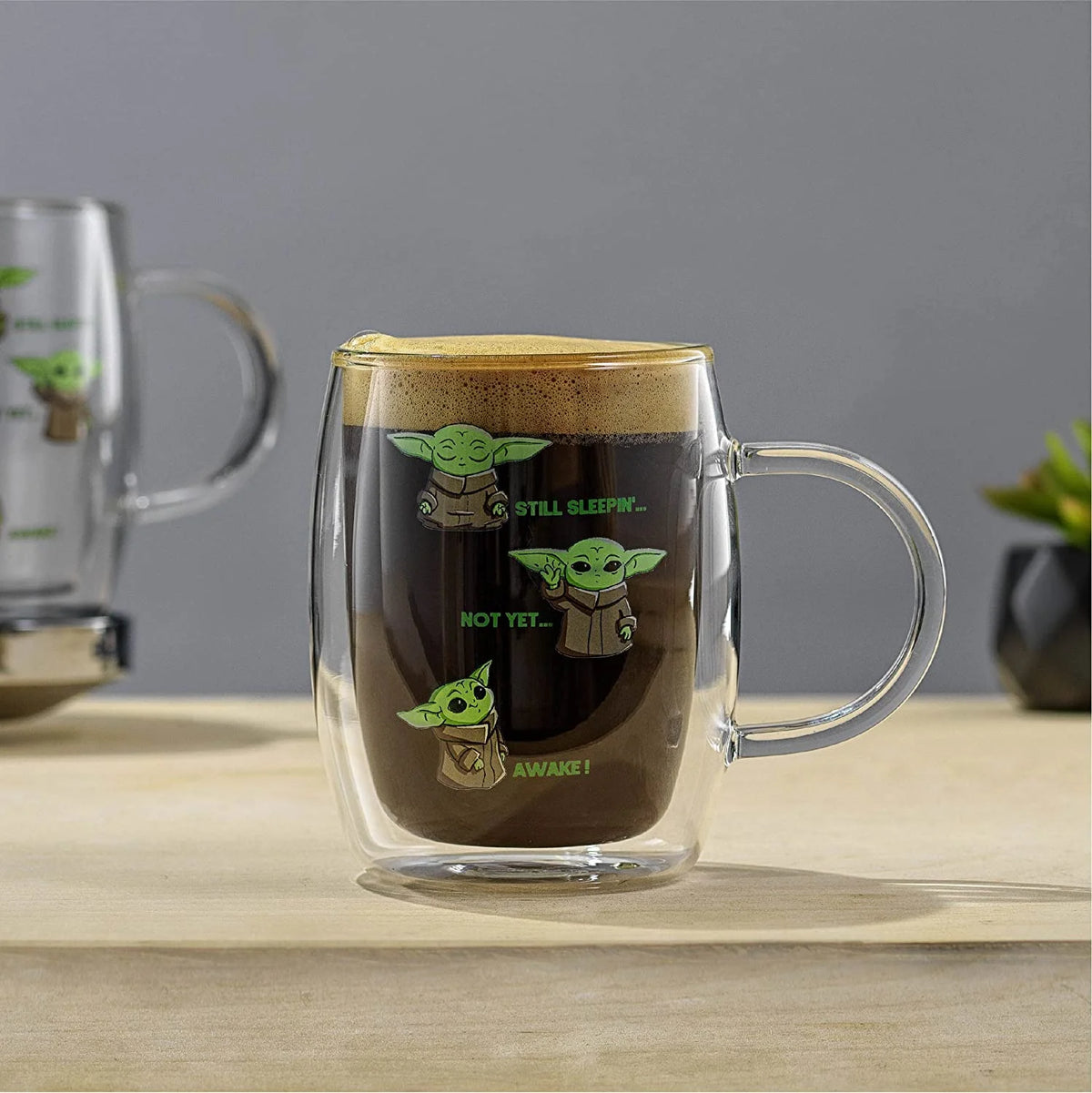 Double Wall Coffee Mug Set of 2 D75692