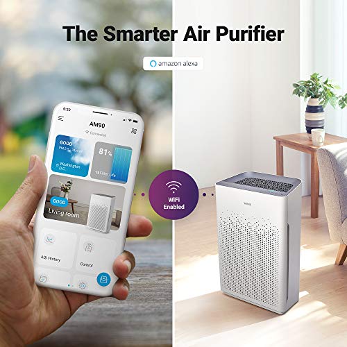 Air Purifier with True HEPA Carbon Filter and Auto Mode X454425