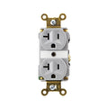 Duplex Receptacle Industrial Spec 20A 125V Gray Q435380