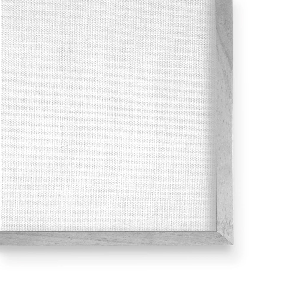 Gray Framed Art Print Wall Art V92933