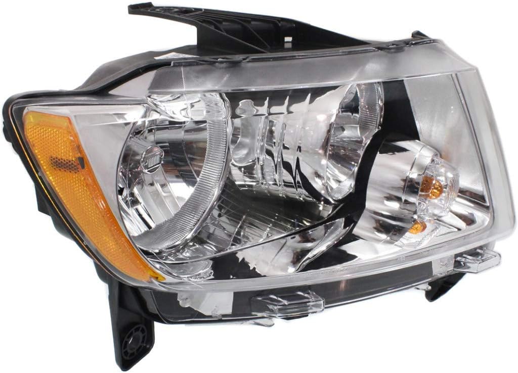 Passenger Side Composite Halogen Headlight Assembly T18359