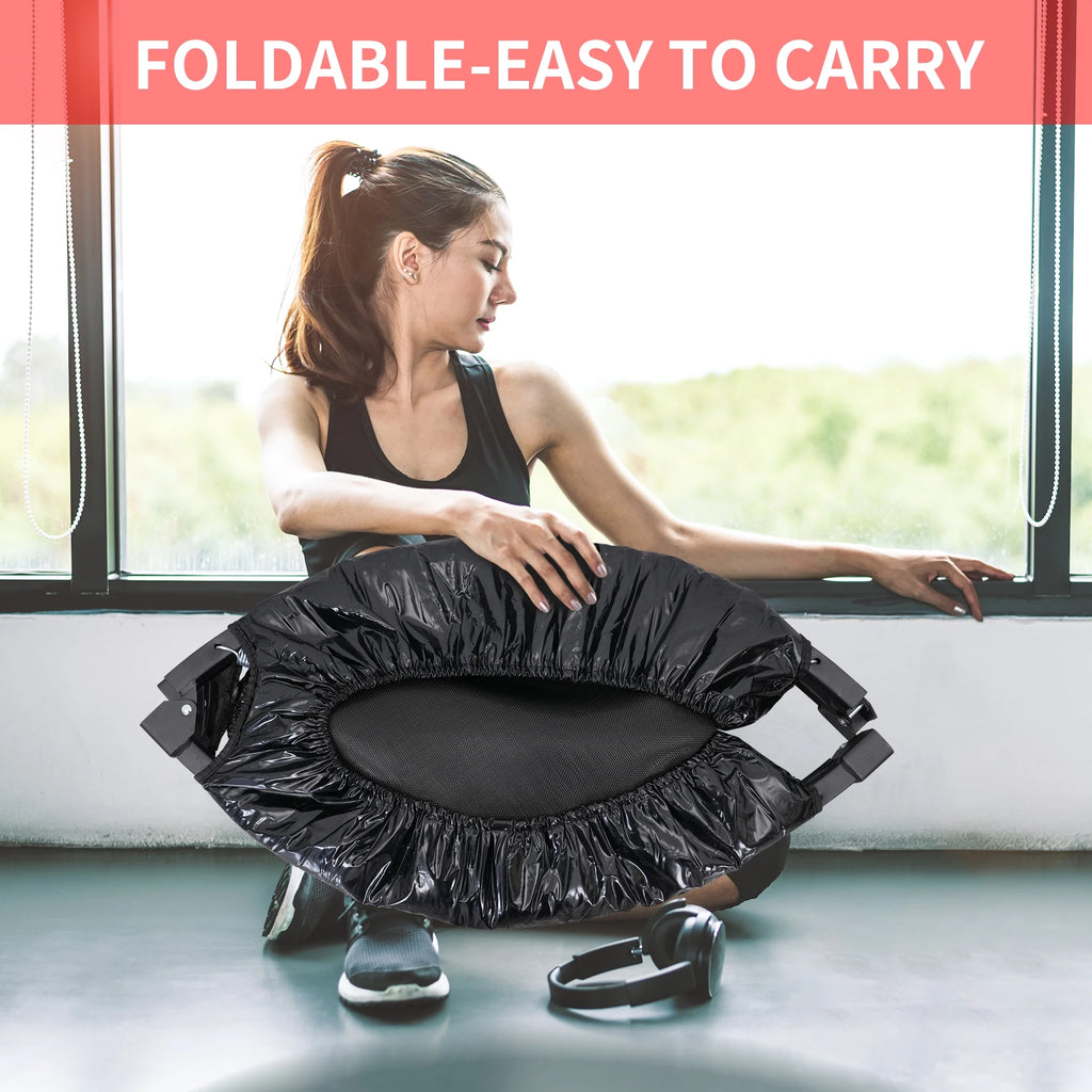 40 Mini Trampoline with Adjustable Foam Handle X387