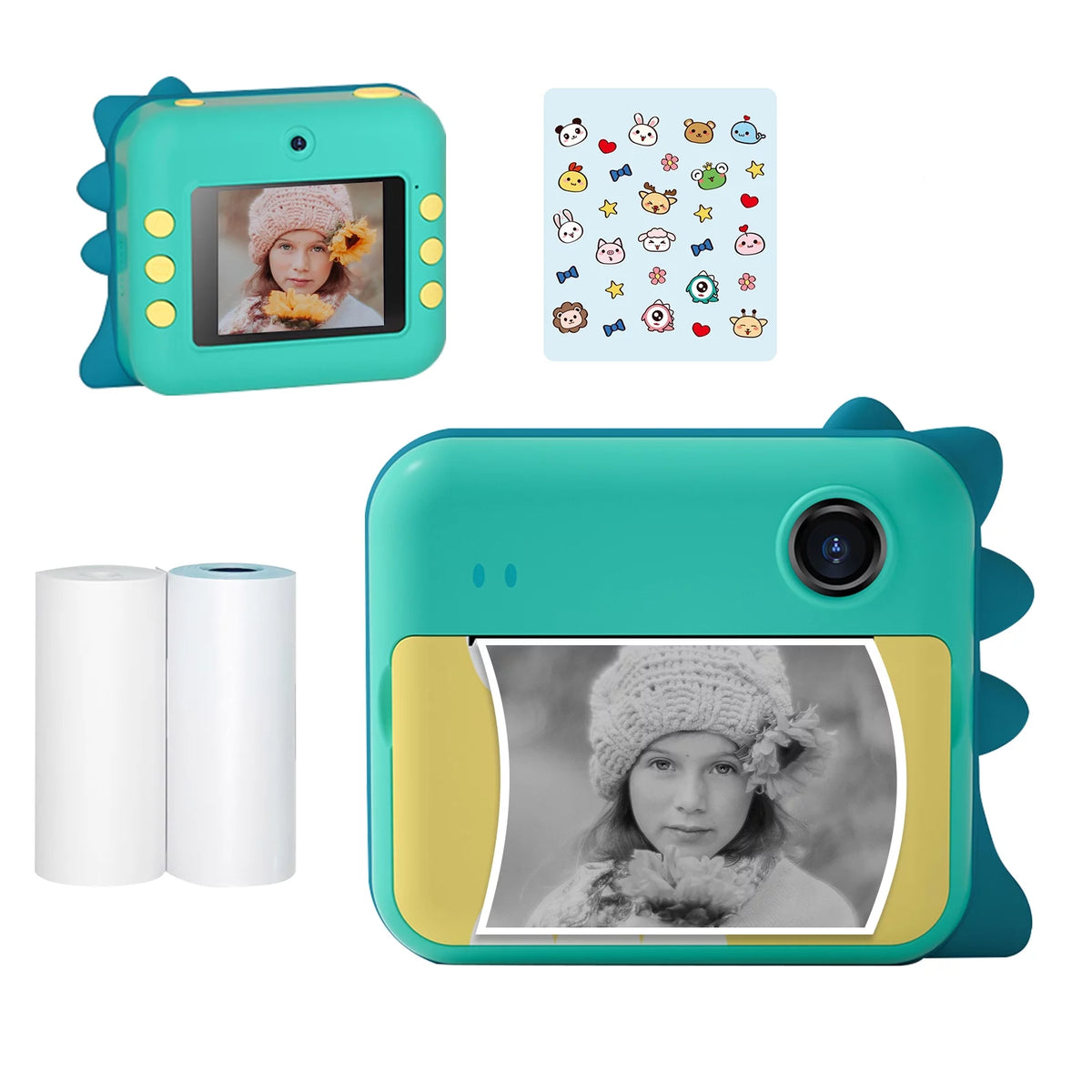 Kids Instant Camera 32GB 2.4 inch IPS Screen Z958474