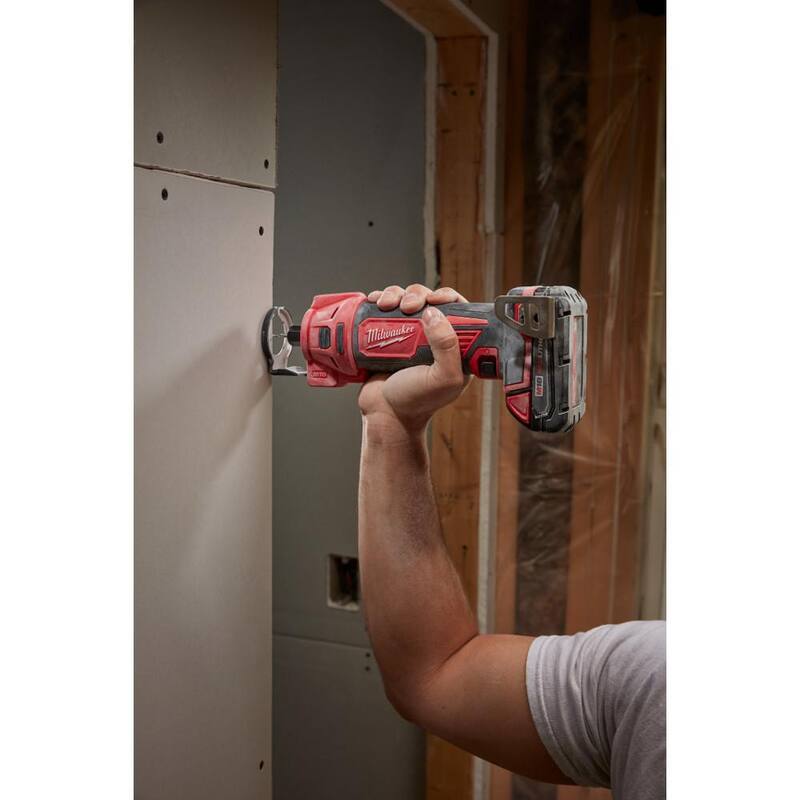 18V Cordless Brushless Oscillating Multi-Tool with Drywall Cut Out Tool (2-Tool) D7919