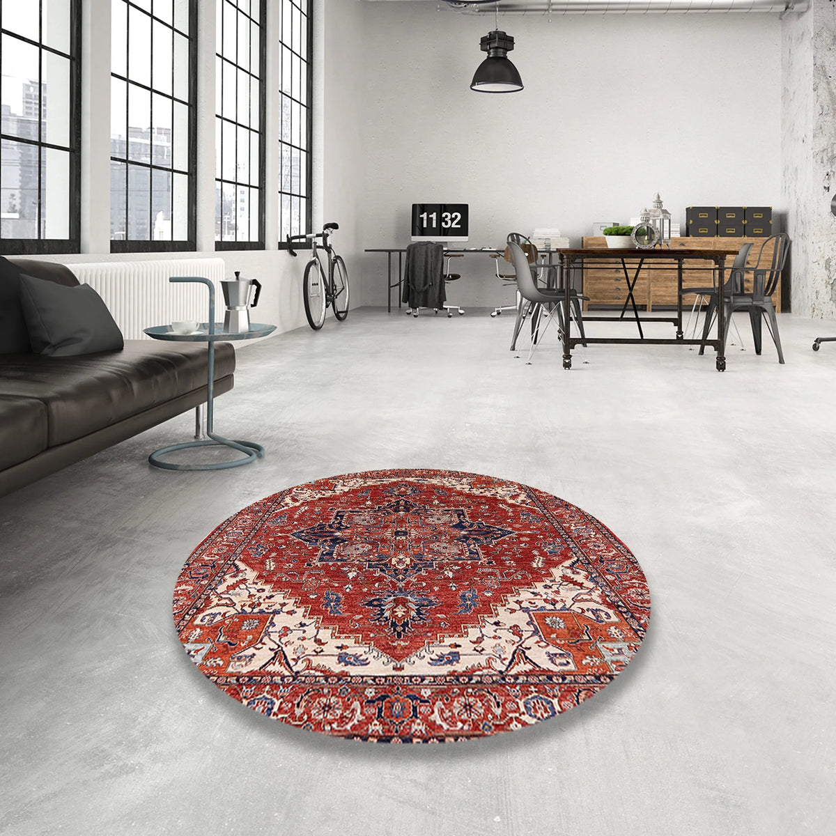 Red Persian Rectangle Area Rugs, 2' x 4' F617942