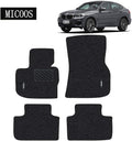 Black All Weather Heavy Duty Car Floor Mat Set L60016