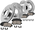 Rotors + Ceramic Pads + Clips J280