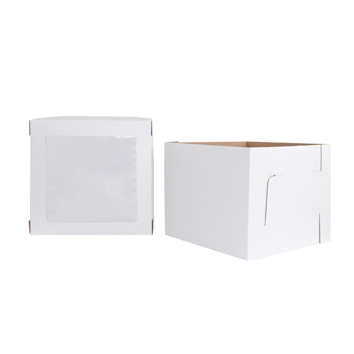 12 x 12 x 10 Inch 60pk Cake Boxes with Window H858738