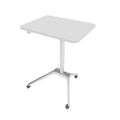 White Height Adjustable Standing Desk Q172