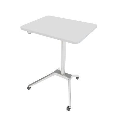 White Height Adjustable Standing Desk Q172