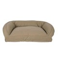 Quilted Microfiber Bolster Bed N242356