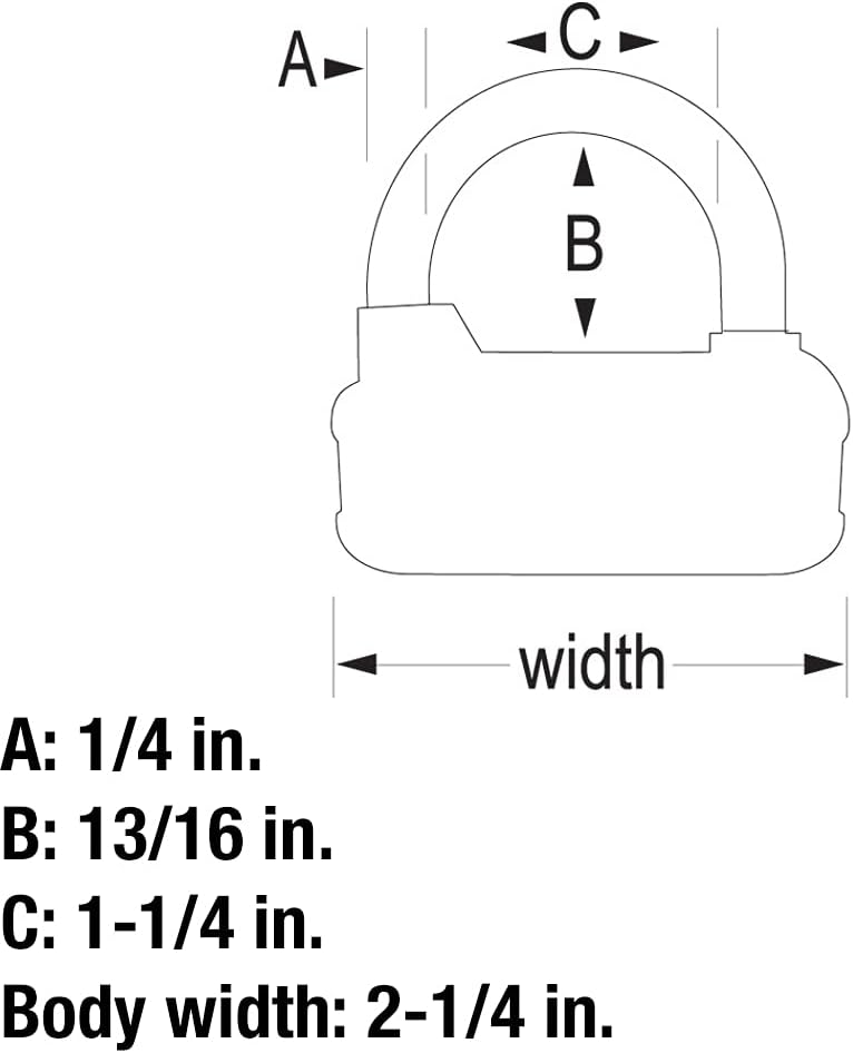 Combination Padlock V521