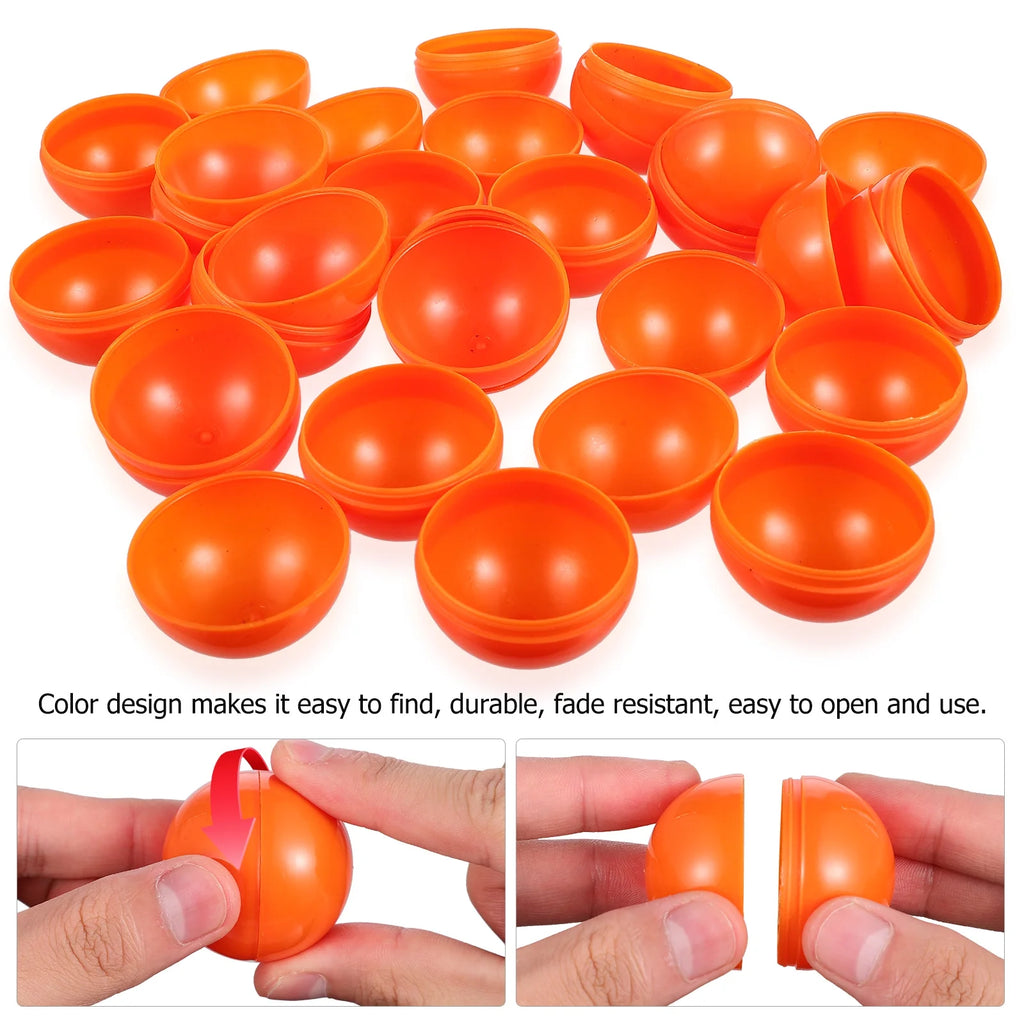 25 Pcs Plastic Hollow Openable Lottery Balls Z198