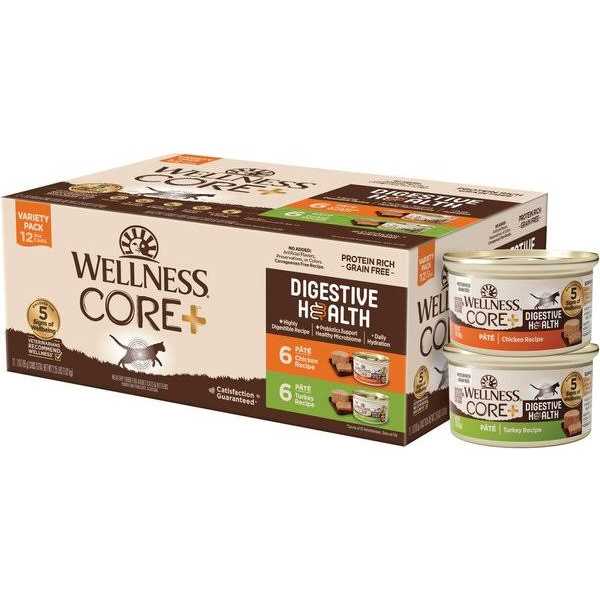 Chicken & Turkey Pate Variety Pack Wet Cat Food G43237