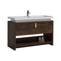 48 in. Modern Rose Wood Bathroom Vanity Y836266