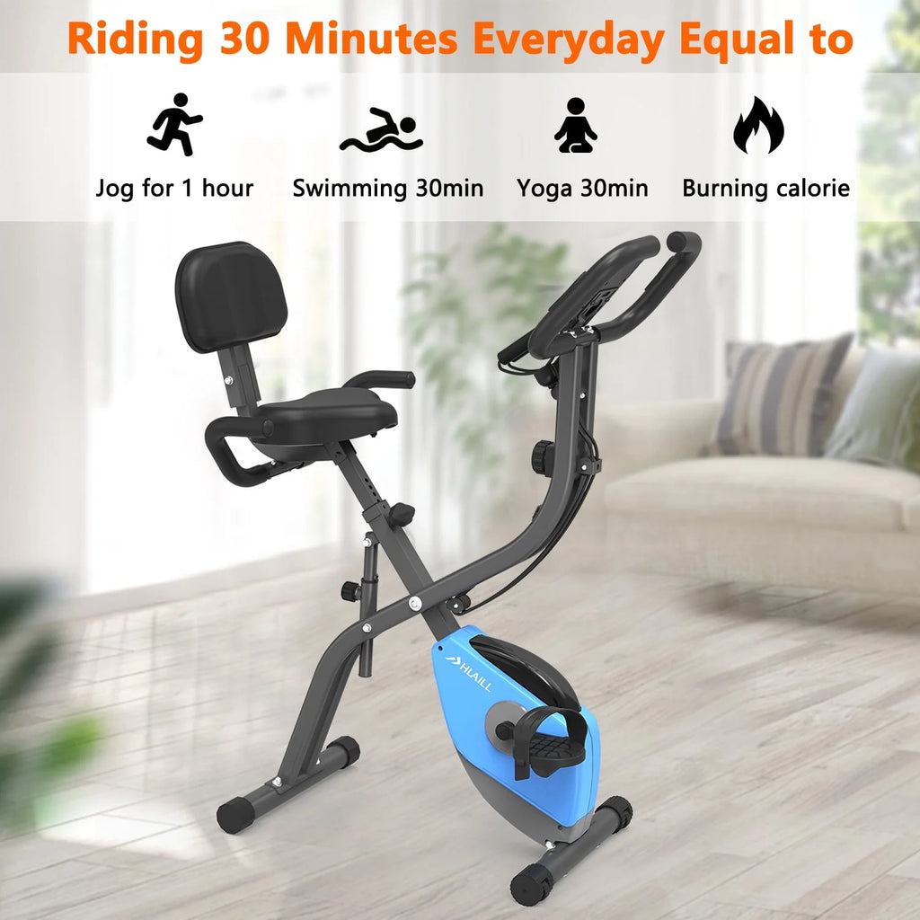 Folding 3-in-1 Recumbent Exercise Bike O725