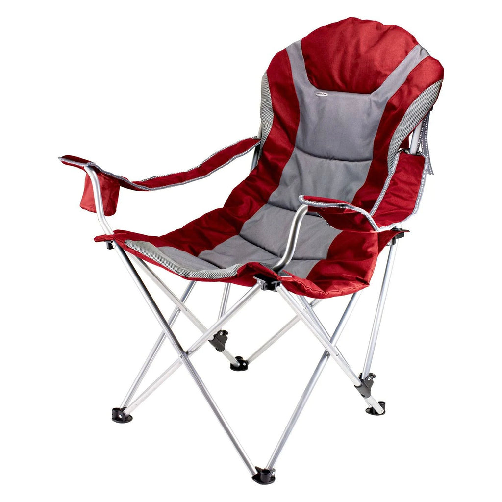 Reclining Camp Chair (Red) P6091