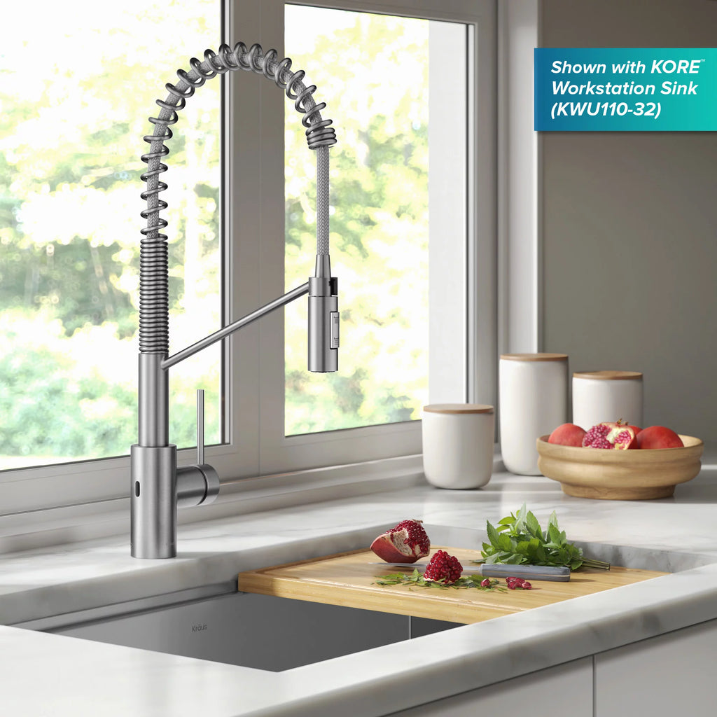 Touchless Sensor Pull-Down Single Handle Kitchen Faucet B8516