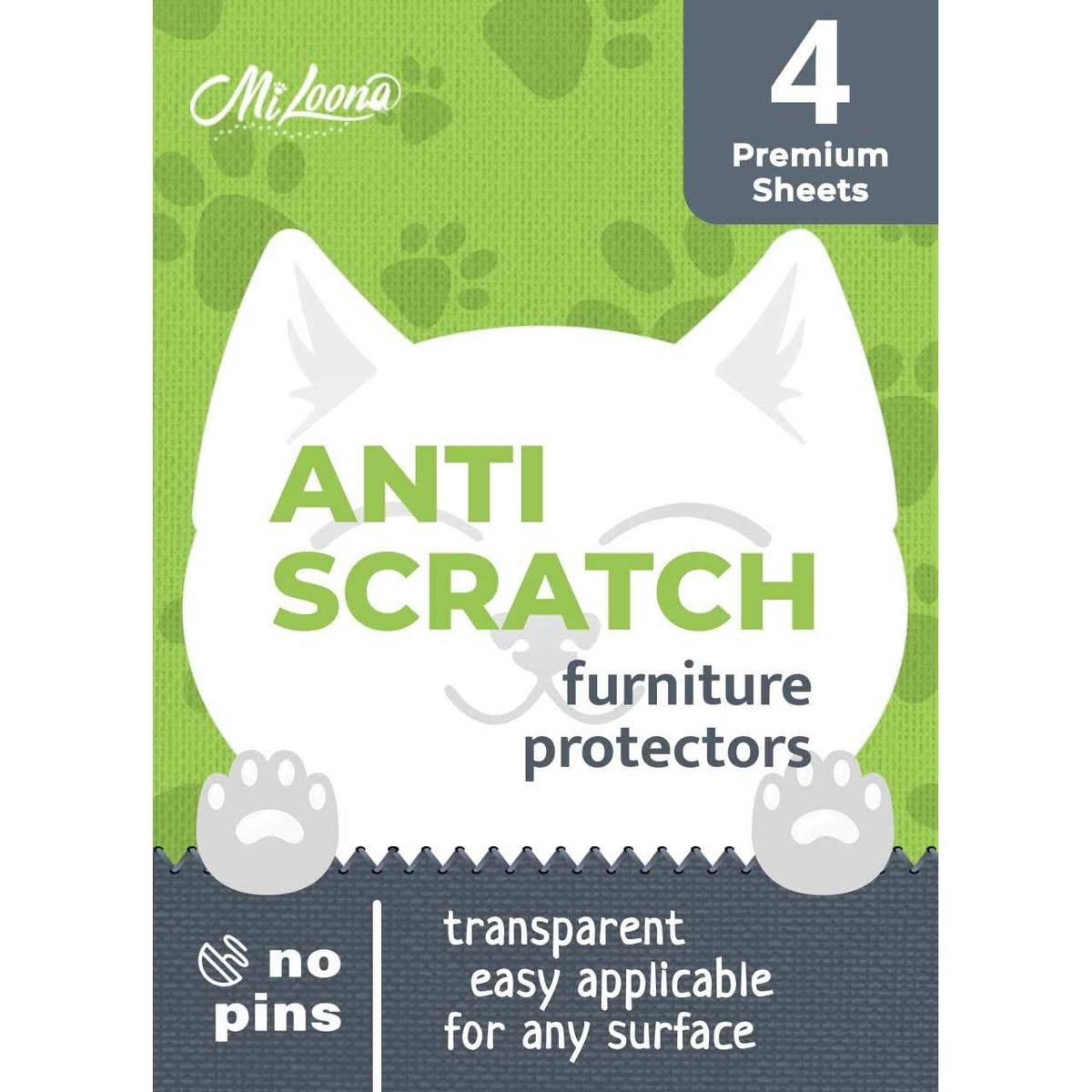 Anti Cat Scratch Furniture Protector 4 Sheets D276584