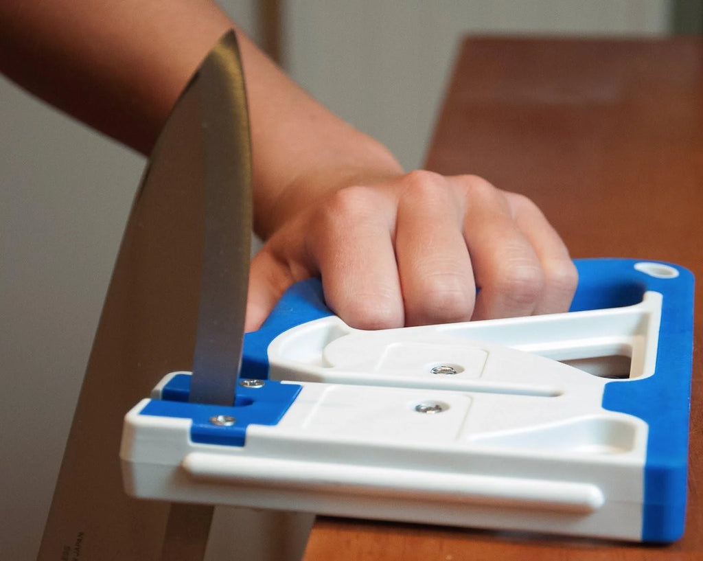 Knife Sharpener for Straight Edge and Serrated Knives C314