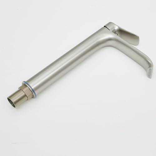 Brushed Nickel Single Handle Waterfall Vessel Sink Faucet T2804