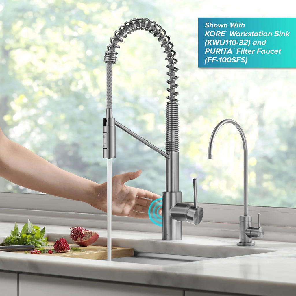 Touchless Sensor Pull-Down Single Handle Kitchen Faucet B8516