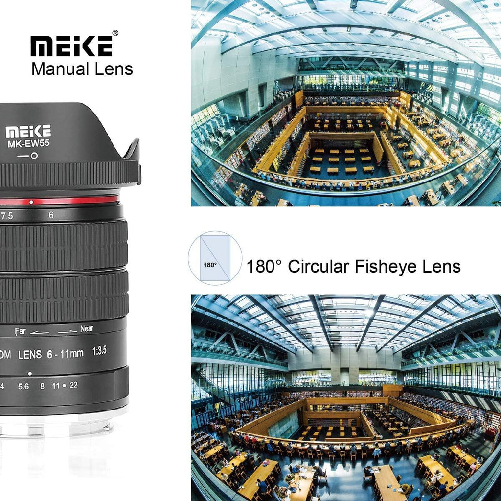 6-11mm F/3.5 Wide Angle APS-C Manual Focus Zoom Lens B368